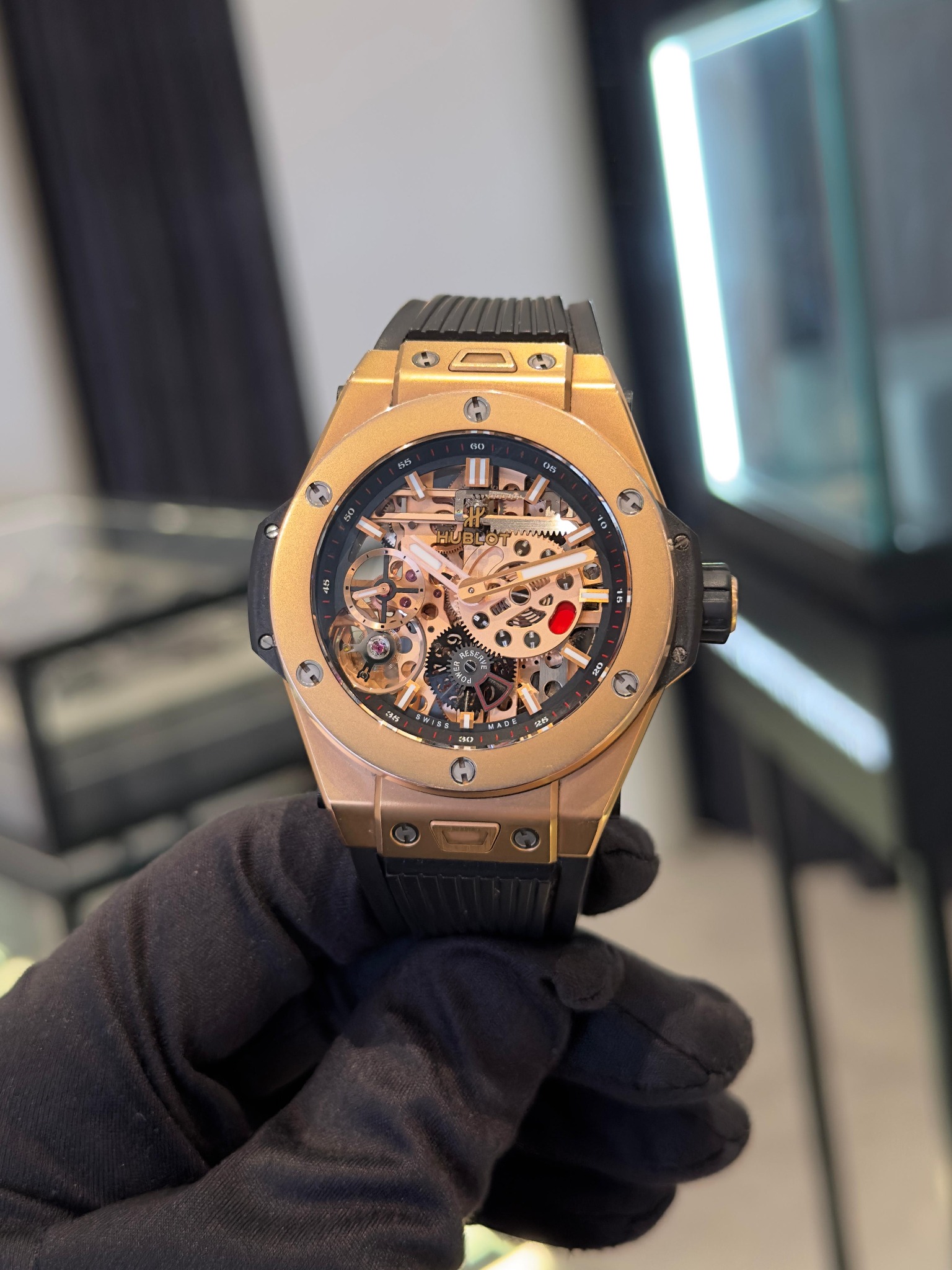 Hublot Big Bang Meca-10 King Gold 45MM